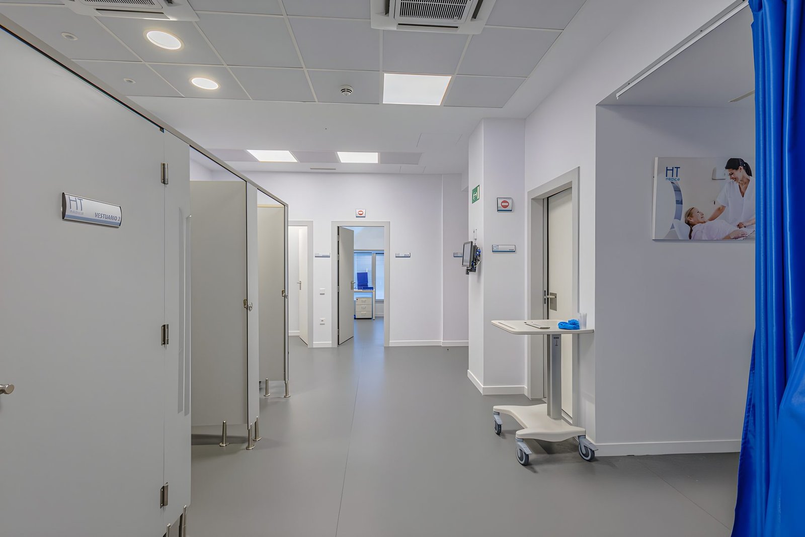 HT Médica · Hospital Santa Clotilde · Radiology Area refurbishment · view 4