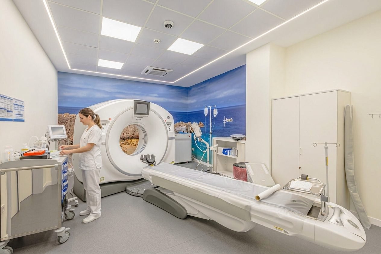HT Médica · Hospital Santa Clotilde · Radiology Area refurbishment · view 9