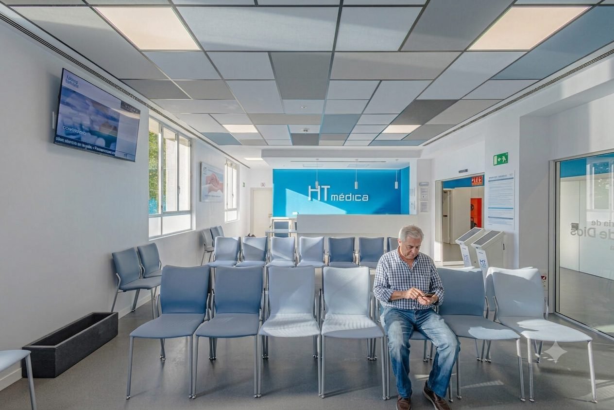 HT Médica · Hospital Santa Clotilde · Radiology Area refurbishment · view 12