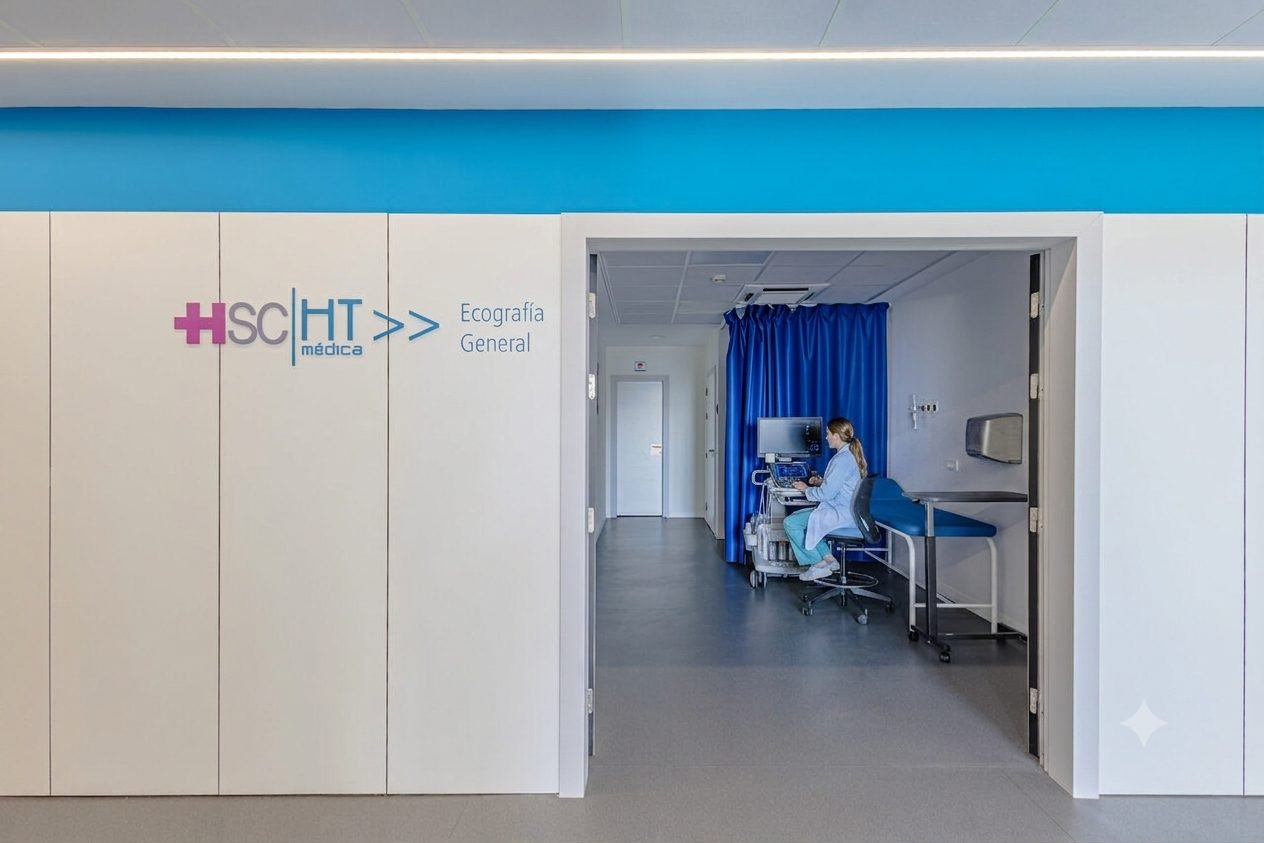 HT Médica · Hospital Santa Clotilde · Radiology Area refurbishment · view 13
