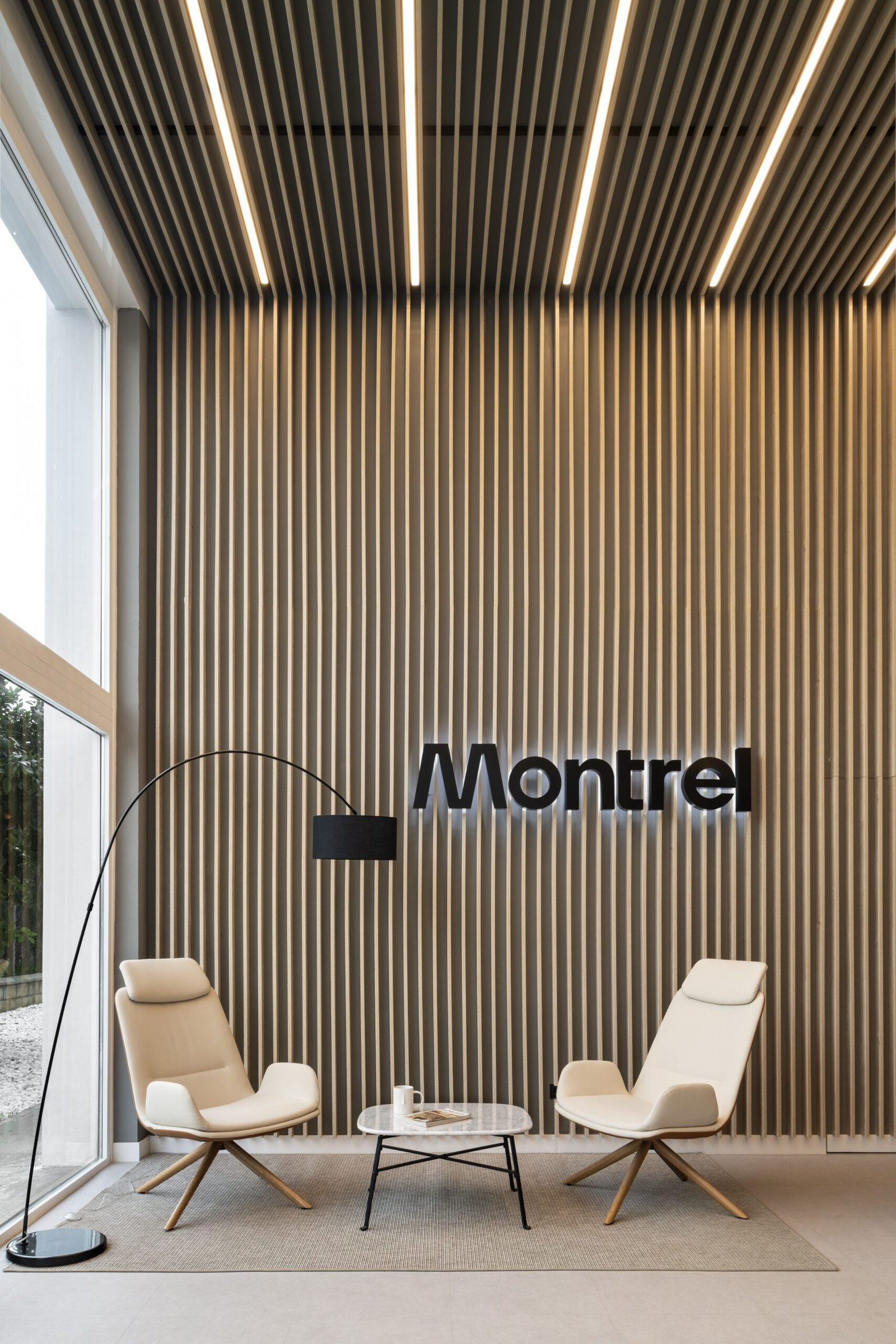 Montrel · Reception, workcafé and meeting area