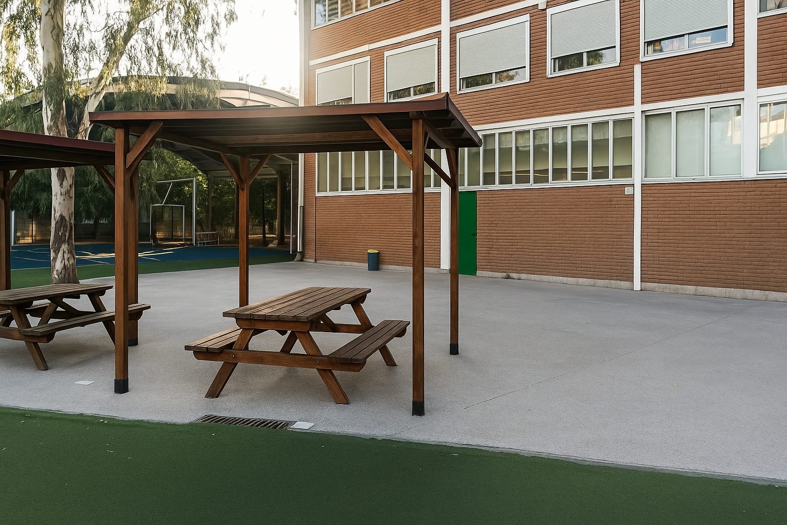 ISP St. George School Madrid · Comprehensive interior and exterior refurbishment · view 7