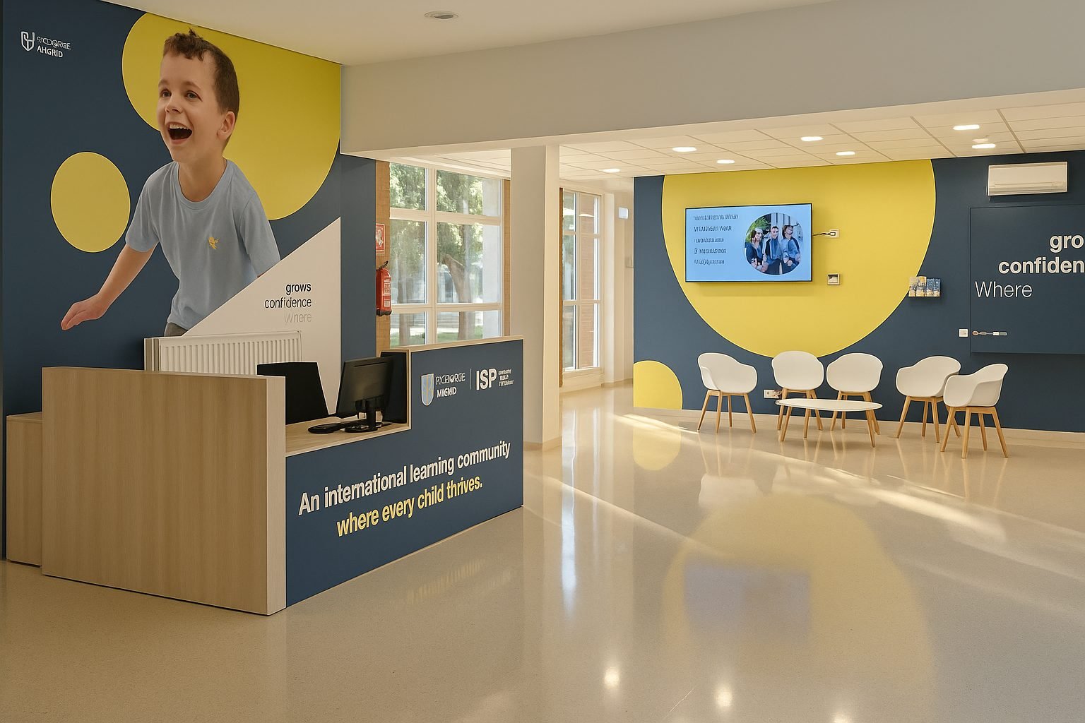 ISP St. George School Madrid · Comprehensive interior and exterior refurbishment · view 10