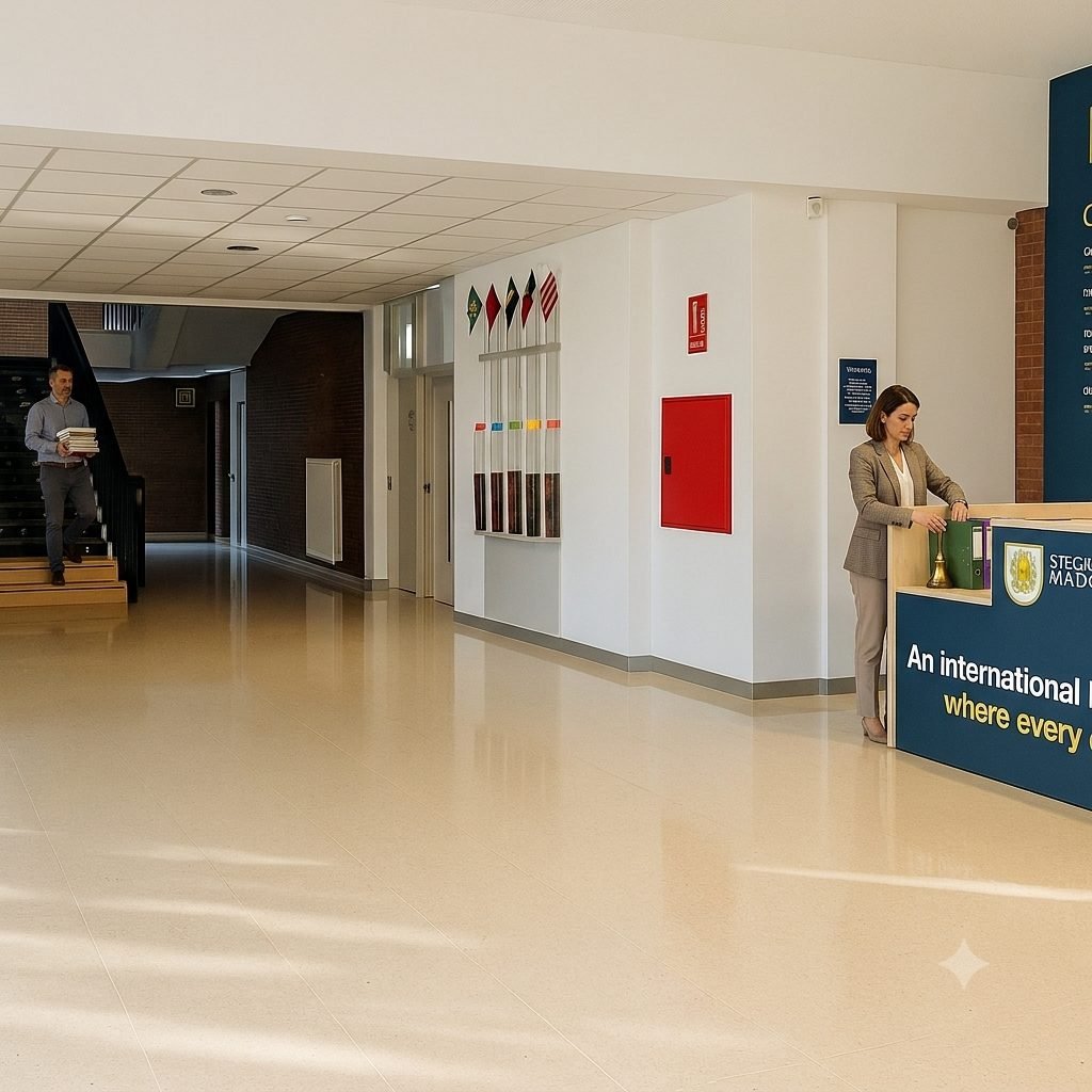 ISP St. George School Madrid · Comprehensive interior and exterior refurbishment · view 11