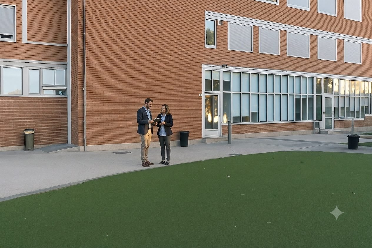 ISP St. George School Madrid · Comprehensive interior and exterior refurbishment · view 12